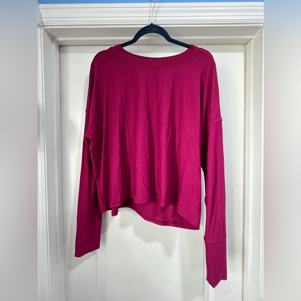 XL long sleeve flowy athletic top Calia by Carrie Underwood